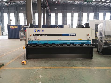 QC11K Hydraulic Guillotine Shearing Machine Nanjing Beke Cnc