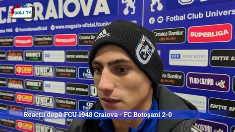 Reac Ii Dup Fcu Craiova Fc Boto Ani Youtube