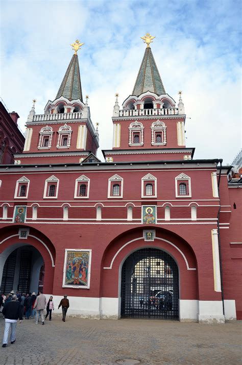 Voskresenskie Resurrection Gate Red Square Dcharbach Flickr