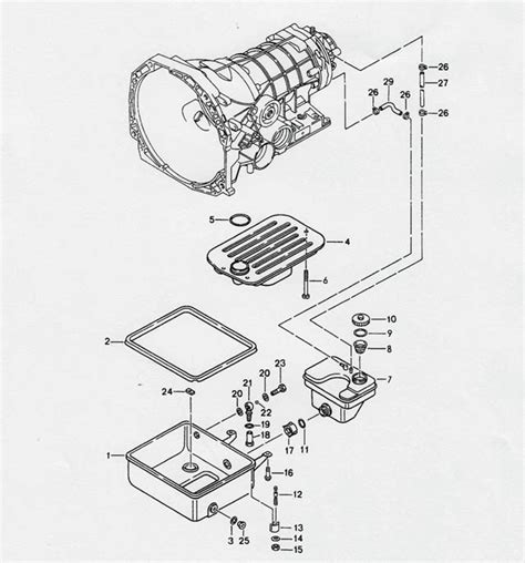 Porsche 968 Transmission Gasket