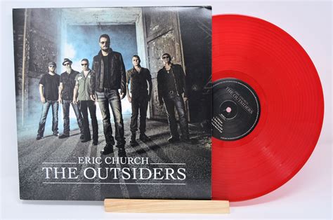 Eric Church The Outsiders Red Vinyl Record 2lp Upc 602508346873 Joe S Albums