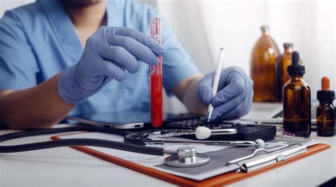 Medicine doctor team working with digital medical interface icons on