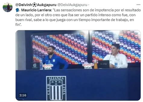 El Contundente Lamento De Mauricio Larriera Tras El Empate De Alianza