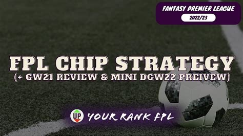 FPL Chip Strategy YouTube