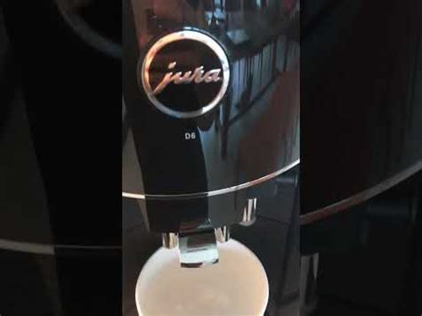 How To Use Jura Coffee Machine D Youtube