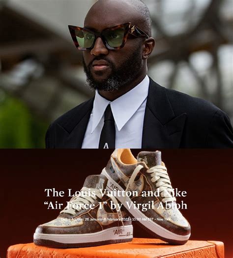 Sotheby's Auction 200 Pairs of Louis Vuitton x Nike ‘Air Force 1 ...