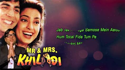 Mr And Mrs Khiladi 1997 Full Video Songs Jukebox Akshay Kumar Juhi Chawla Satish Kaushik Youtube