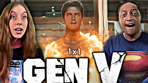 Gen V 1x1 God U First Time Watching This Show Is Fire The