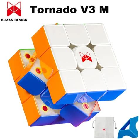 Qiyi X Man Tornado V M Pioneer Uv Version Magnetic Speed Cube Qiyi Xmd