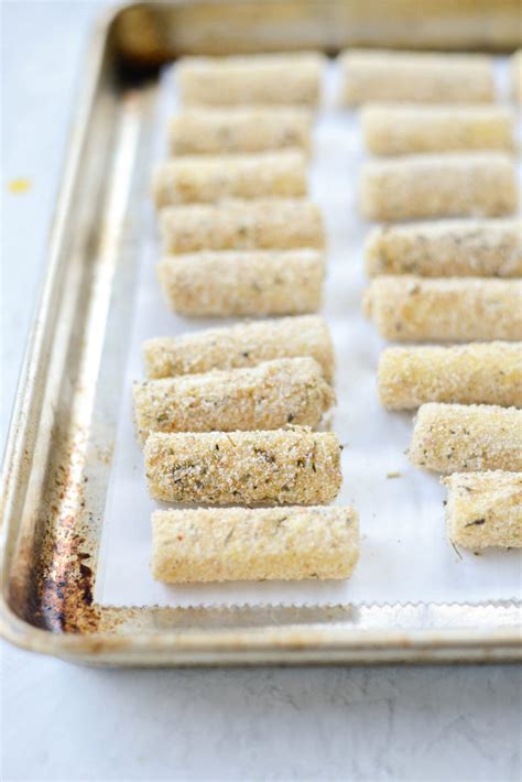 Crispy Air Fryer Mozzarella Cheese Sticks - Simply Scratch