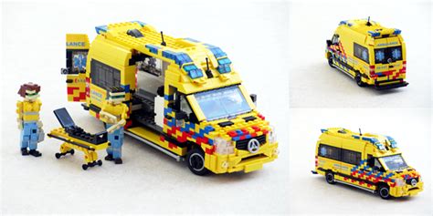 New wheels for my LEGO Ambulance service - The Brothers Brick | Lego ...