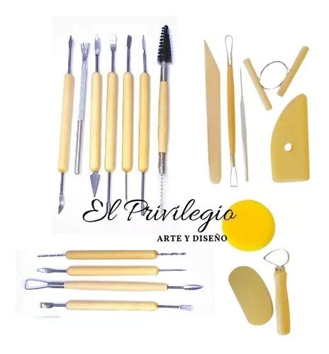 Set Completo Herramientas Para Modelado Y Escultura Piezas Mercadolibre