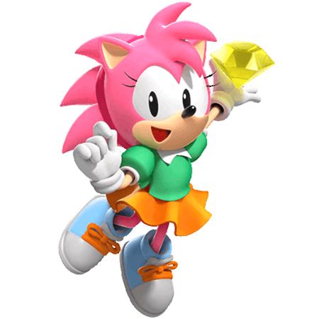 Amy Rose Sonic Superstars Sticker - Amy Rose Sonic Superstars Artwork ...