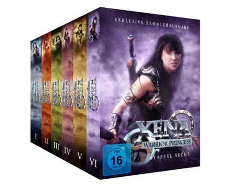 Xena Warrior Princess Komplett Package Staffel 1 6 38 DVDs