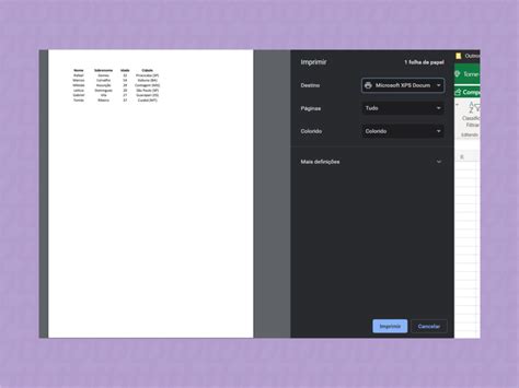 Como Imprimir Uma Planilha Do Excel Aplicativos E Software Tecnoblog