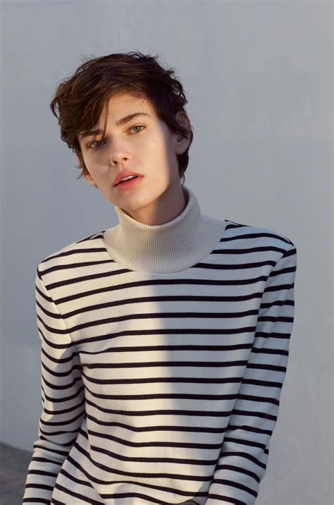 Male Androgeneous Hair Styles Androgynous Male Model Images Royalty