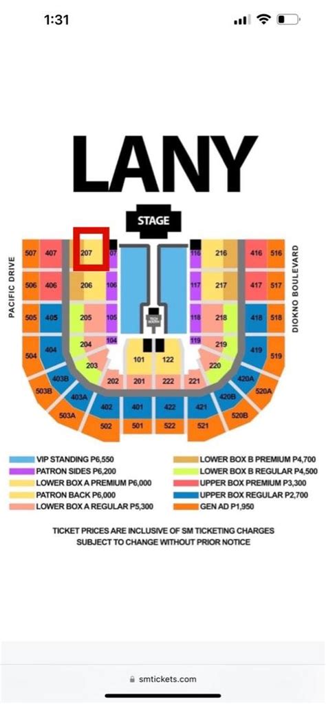 Lany Nov 15 Lower Box A Premium Tickets Vouchers Event Tickets