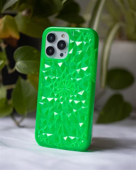 Neon Green Kaleidoscope Iphone Case Felony Case