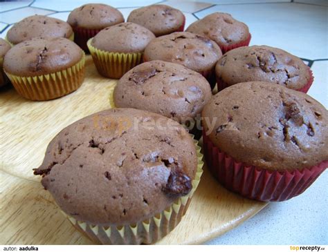 Čokoládové muffiny 3 recept TopRecepty cz