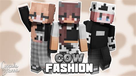 Cow Fashion Skin Pack by CupcakeBrianna (Minecraft Skin Pack ...