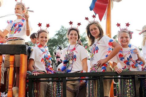 The Grand Fiesta Parade Kicks Off The Annual Fiesta Of Five Flags