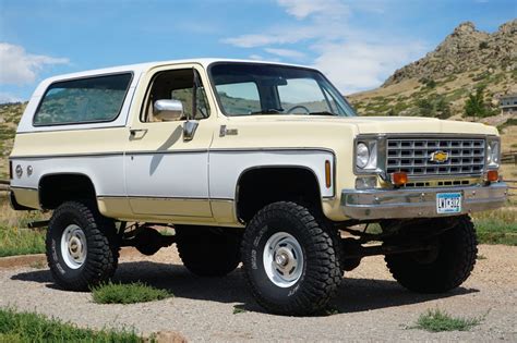 1976 Chevrolet K5 Blazer Cheyenne 4x4 4 Speed For Sale On Bat Auctions