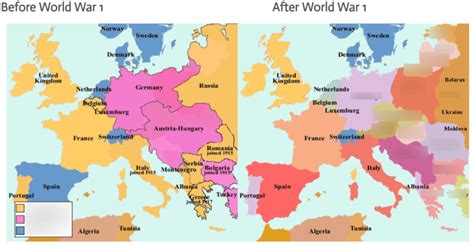 Europe After WW1 Diagram | Quizlet