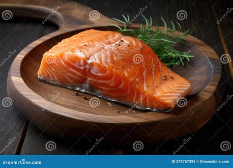 Salmon Steak Set Hand Drawn Doodle Art Fresh Redfish Isolated Hand