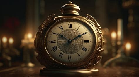 Premium AI Image | Illustration of the classic clock for the countdown ...