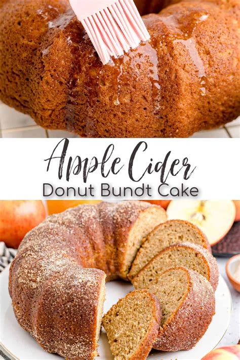 Apple Cider Donut Bundt Cale Cider Recipe Apple Cider Recipe Apple