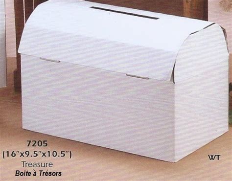 Treasure Chest Wedding Card Box 16 X 95 X 105