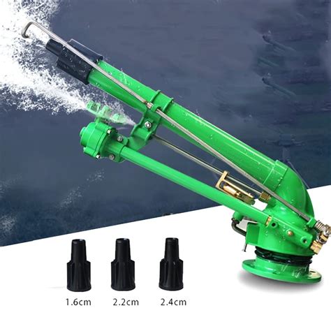 Agricultura Long Distance 360 Degree Rotary Big Rain Gun For Farm