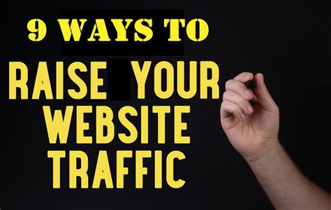 9 Ways To Increase Web Traffic Hubpages