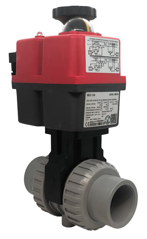 Actuated Valve Motorized Ball Valve Cepex Extreme Cpvc Ball Valves