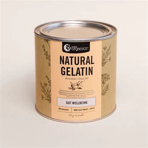 Nutra Organics Natural Gelatin Tomorrows Earth