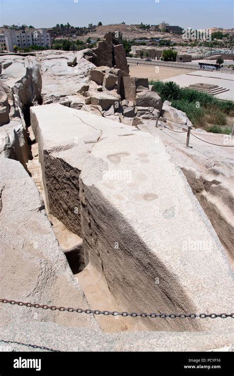 The Unfinished Obelisk Abandoned In The Quarry After Developing A