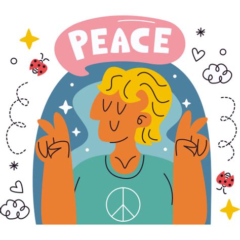 Peace Stickers - Free miscellaneous Stickers