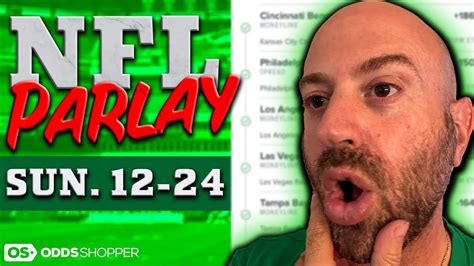 Nfl Parlays Picks And Predictions For Week 16 Nfl Parlay Of The Week Youtube