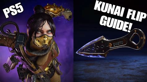 How To Flip Wraiths Kunai Knife On Console Apex Legends Youtube