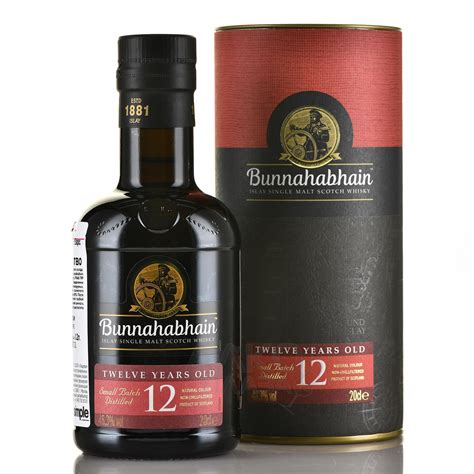 Bunnahabhain aged 12 years - купить виски Буннахавэн Эйджид 12 Еарс 0.2 ...