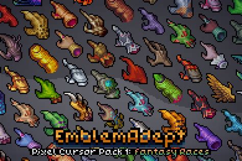 RELEASED Pixel Cursor Pack 1 Fantasy Races Unity Forum