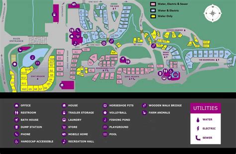 South Carlsbad State Beach Campground Site Map | Beach Map