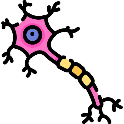 Nerve Cell Special Lineal Color Icon