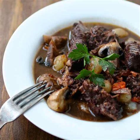 Beef Burgundy Boeuf Bourguignon Classic French Recipe 196 Flavors