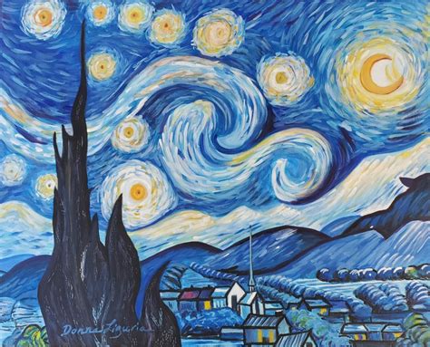 Stars Starry Night Starry Night Sky Print Vincent Van Gogh Giclee Famous Art Fine Art Museum