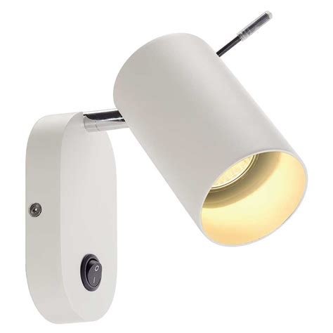 Spot applique avec interrupteur idéal comme lampe de chevet