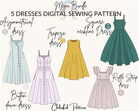 Sewing Patterns For Dresses