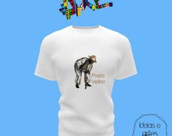 CAMISA UMBANDA CANDOMBLE PRETO VELHO no Elo7 Personalizados Idéias e