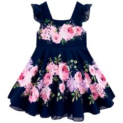 Vestido Milon Feminino Infantil Festa Floral MILON KYLY Vestidos Pick