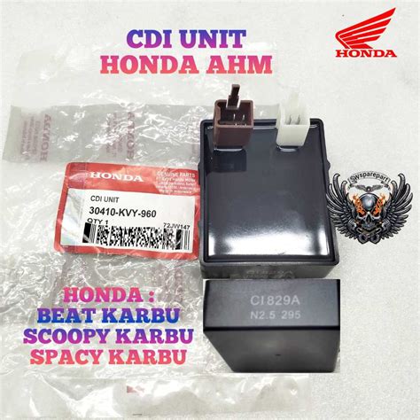 Jual UNIT COMP CDI BEAT KARBU KUALITAS ORIGINAL HONDA AHM PRESISI BAHAN